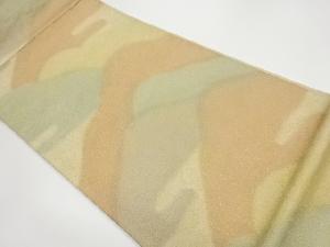 山並み模様織出し袋帯